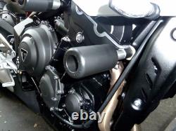 Triumph Street Triple 765 R Bas 2017-2021 Choc Champignons Kit Moteur Tongs Pad