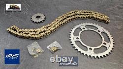 Triumph Street Triple 765 R Low 2018/2020 Kit Chaine Complet Iris Or