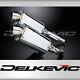 Triumph Street Triple R 2009-2012 Echappement Kit-silencieux 225mm Ovale Inox