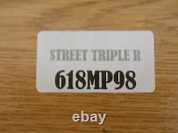 Triumph Street Triple R 2014 Gauche Repose-Pieds Support 618MP98
