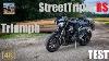 Triumph Street Triple Rs Test Nakedbike Traum In Schwarz